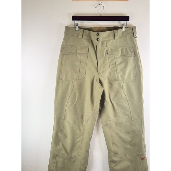 Rossignol Gore Tex Womens Ski Pants Brown Ankle Zip Waterproof Snowboard Large - Picture 5 of 12